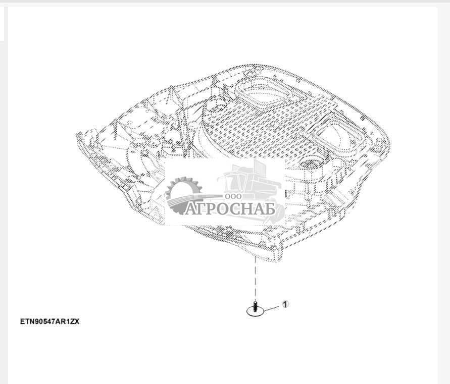 Заглушка зеркала 